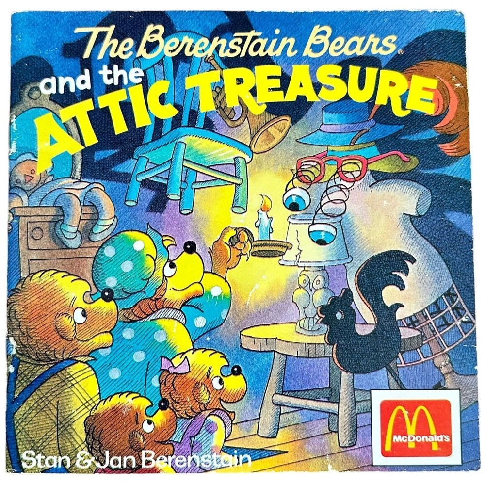 The Berenstain Bears and the Attic Treasure -‎ 1990 - McDonalds Children’s Book